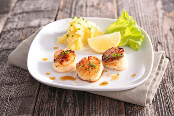 seared scallop