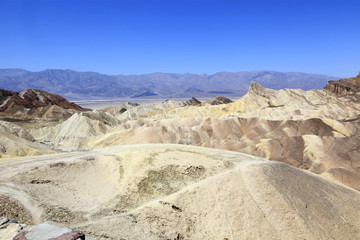 Zabriskie point, death valley