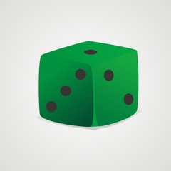 Dado verde