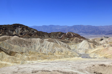 Zabriskie point, death valley