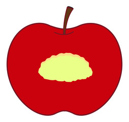 Eaten Apple