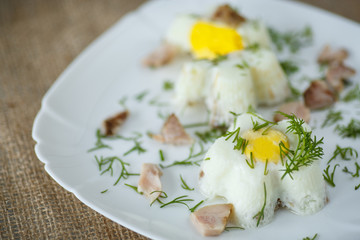 eggs steamed
