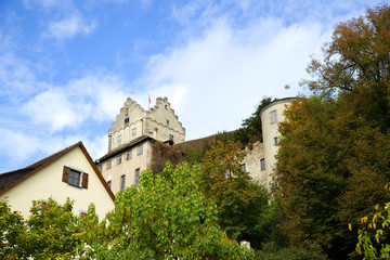 Fototapeta na wymiar Altes Schloss - Meersburg - Bodensee