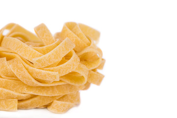 Dry tagliatelle nest