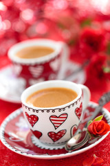 Coffee for Valentine’s day.