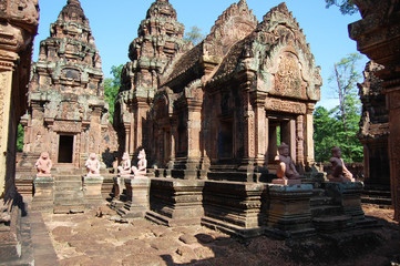 Banteay Srei major temple at Angkor