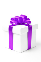 set of gift boxes with a tape