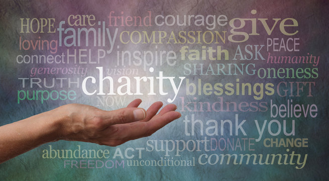 Give to Charity Banner