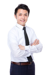 Young businessman portrait
