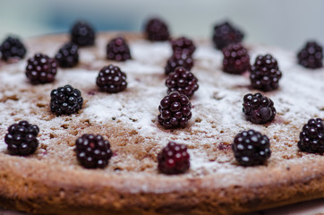 Blackberry cake