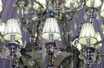 Event ballroom chandelier
