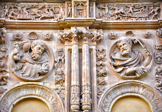 Salamanca, Iglesia de Sancti Spiritus, plateresco