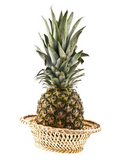 pineapple in a basket