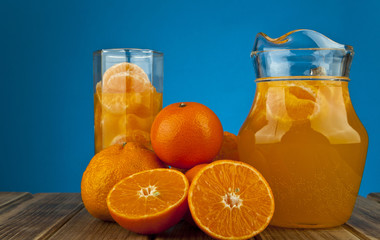 oranges and juice