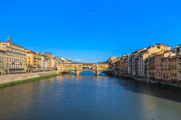 Fototapeta na wymiar Ponte Vecchio Bridge, Italy