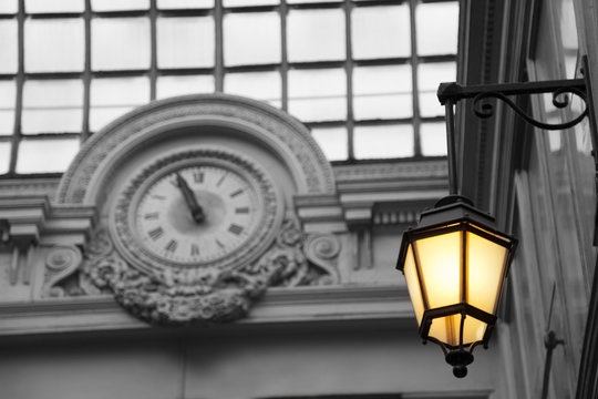 Streetlamp in Paris, Ille-de-france, France