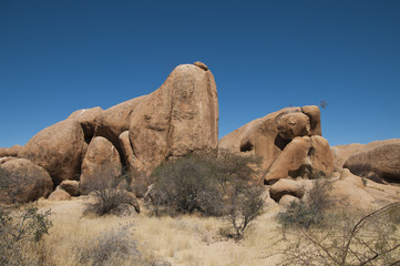 Felsformation, Spitzkoppe, Namibia, Afrika