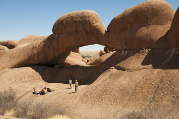 Felsenbr&uuml;cke, Spitzkoppe, Namibia, Afrika