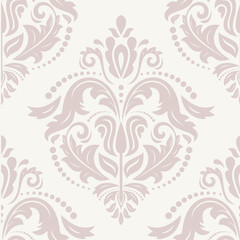 Orient Seamless Vector Pattern. Abstract Background