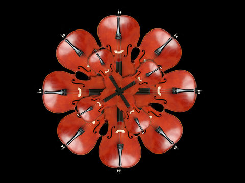 Cello Blume aus vielen Instrumenten