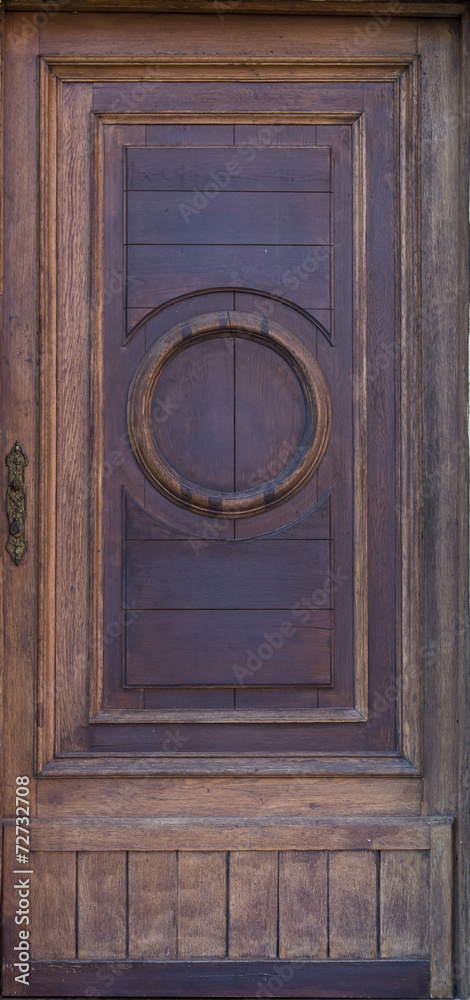 Sticker Wooden door