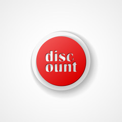 Discount web icon