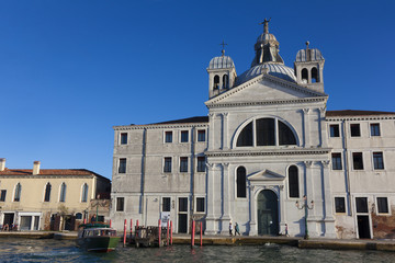 Fototapeta na wymiar Church in Venice, Veneto, Italy