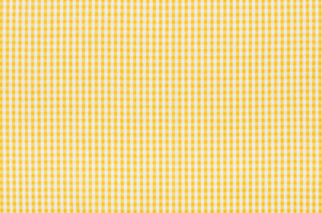 Gelb-weiß karierter Stoff