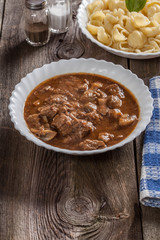Goulash soup.