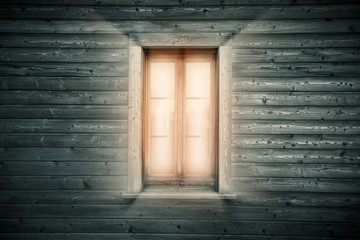 Fototapeta premium Leuchtendes Fenster