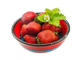 Ripe strawberry