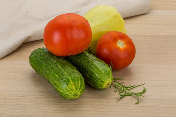 Fresh vegetables