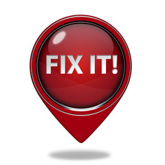 Fix it pointer icon on white background