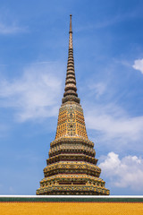 Wat Pho, the Temple of the Reclining Buddha in Bangkok