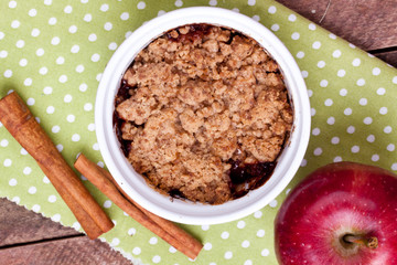 apple crumble