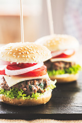 Mini burgers