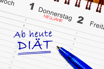 Di&auml;t ab Neujahr