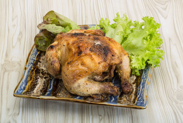 Roasted chicken
