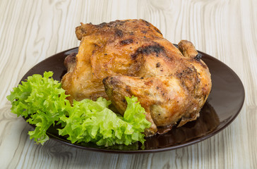Roasted chicken