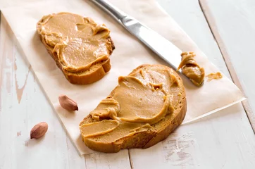 Fotobehang Peanut butter © fortyforks