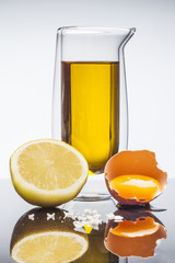 Ingredients for mayonnaise