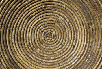 Fototapeta na wymiar Circle Wood Background