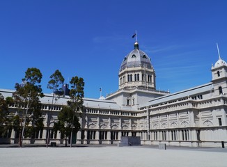 The Royal Exhibition Building in Carlton Gardens in Melbourne