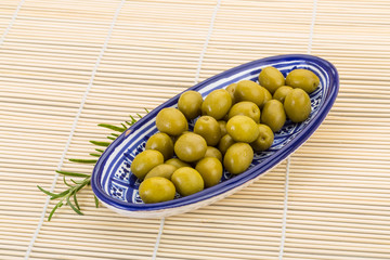 Green olives