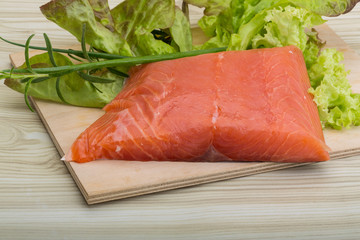 Salmon fillet