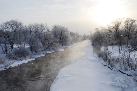 Winter river