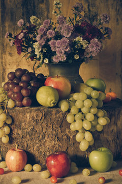 Still life with Fruits.