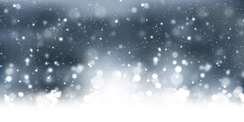 Obraz premium 雪 光 背景