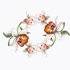 Flower seamless pattern