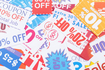 Group of discount coupon